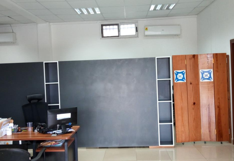 office partition, office, build